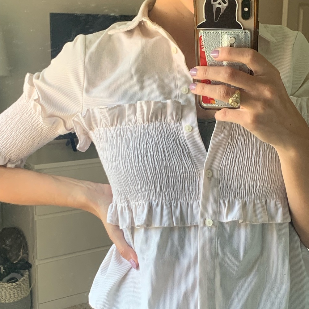 Fun button up shirt